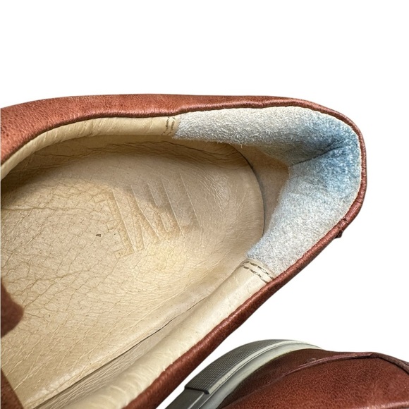 👟 Frye Ivy Low Top Leather Sneakers Women’s 10 Brown Lace Up Casual 👟 - Picture 9 of 9